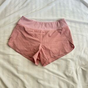 Athleta Pink High-Waist Athletic Shorts